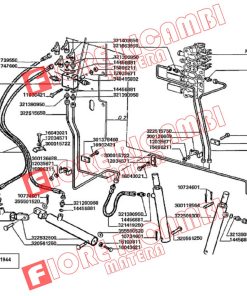 Alternative view of 322532500 - CILINDRO IDRAULICO senza tesina idem 322546900  VEDI NT 322547200